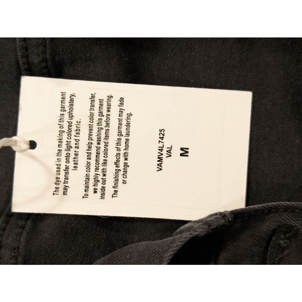 Women's Joe's Jeans Black Distressed Denim Lightweight Jacket M - Picture 10 of 11
